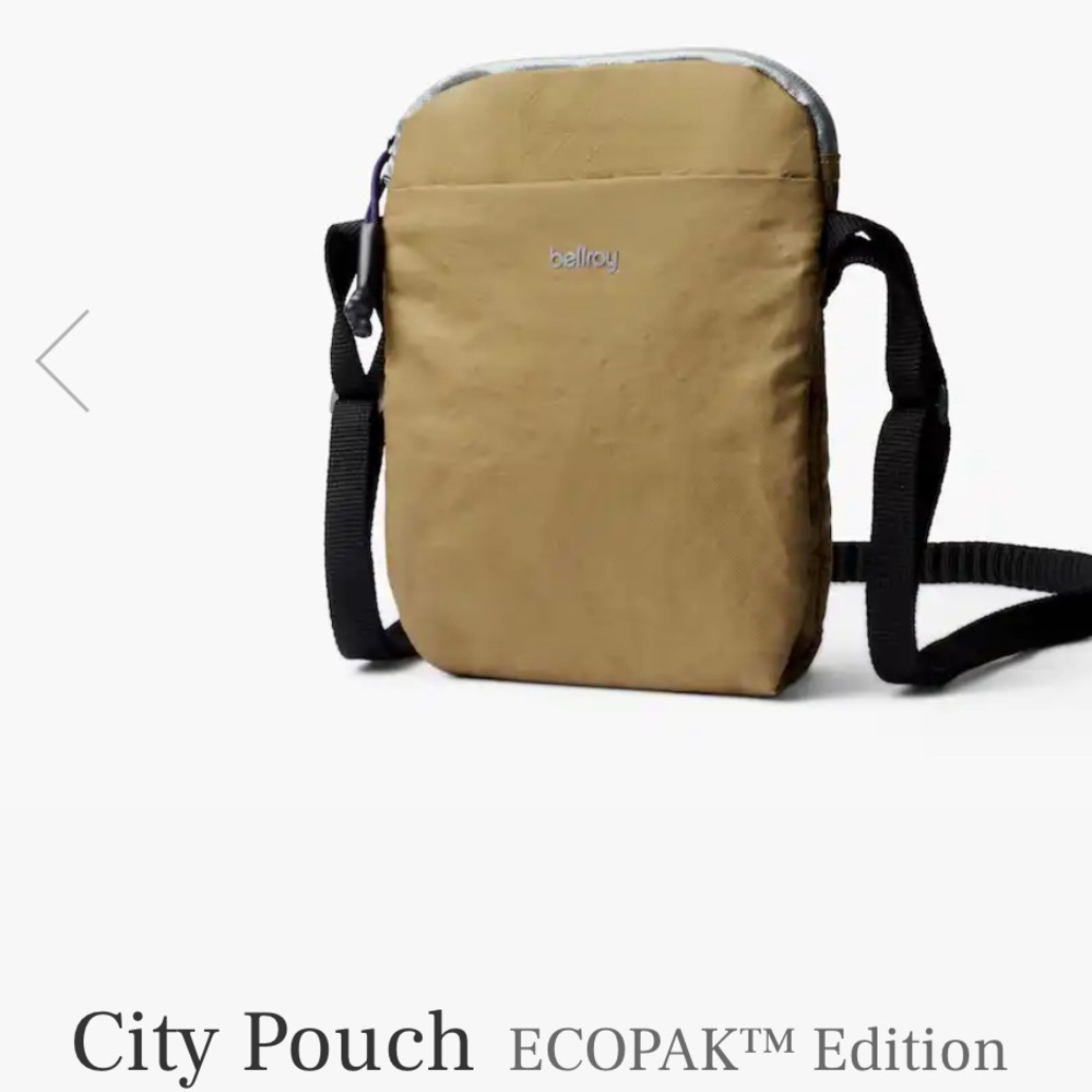 Bellroy City Pouch - tags off but brand new (exclusive ecopak edition)